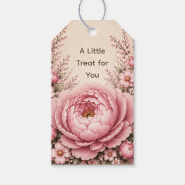 One Little Friend Floral ファーストバースデー ギフトタグ