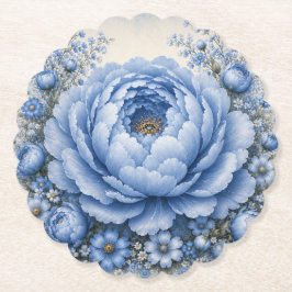 One Little Friend Floral ファーストバースデー ペーパーコースター