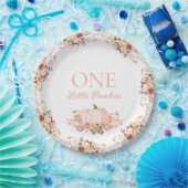 One little Pumpkin Paper Plate ペーパープレート (パーティー)