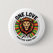 one love 缶バッジ (正面)