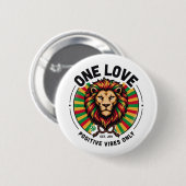 one love 缶バッジ (正面&裏面)