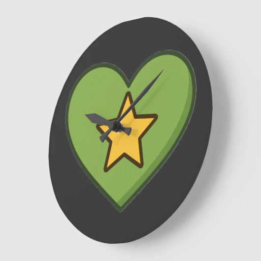 One love. Cosmic energy. ラージ壁時計 (傾斜)