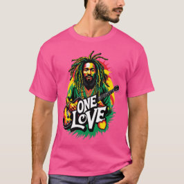 One Love el Rey del Reggae Tシャツ