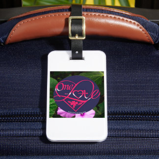 One Love & I LOVE U ラゲッジタグ
