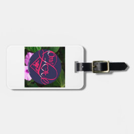 One Love & I LOVE U ラゲッジタグ