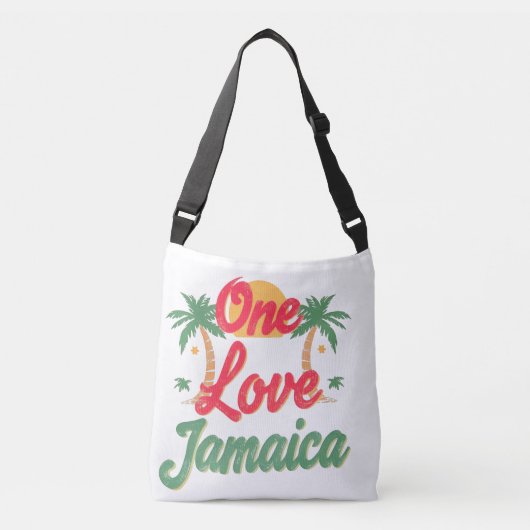 one love jamaica クロスボディバッグ (正面)