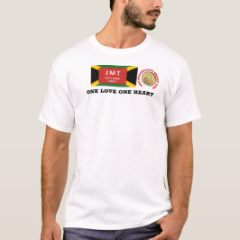 ONE LOVE ONE HEART メンズTシャツ 基本デザイン Tシャツ