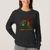 One Love Rasta Reggae Lion Of Judah Pride Rastafar Tシャツ (正面)