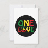 One Love, Reggae design カード (正面)