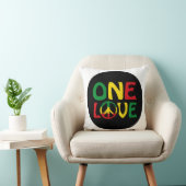 One Love, Reggae design クッション (椅子)