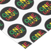 One Love, Reggae design テーブルクロス (アングル)