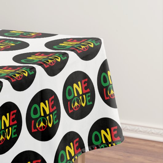 One Love, Reggae design テーブルクロス (インサイチュ)
