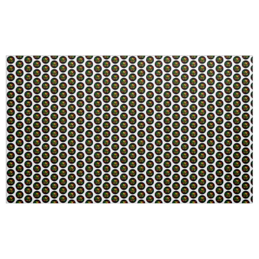 One Love, Reggae design ファブリック (ヤード)