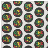 One Love, Reggae design ファブリック (見本)