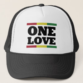 One love - Reggae - Rastafara Cap キャップ