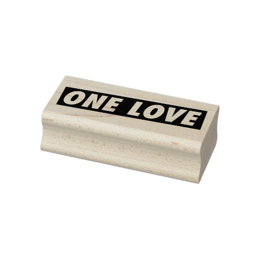 One Love - Reggae Roots Jah Rastafari Stamp ラバースタンプ (スタンプ)
