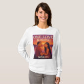 One Love Rising - Langarmshirt Damen Tシャツ (正面フル)