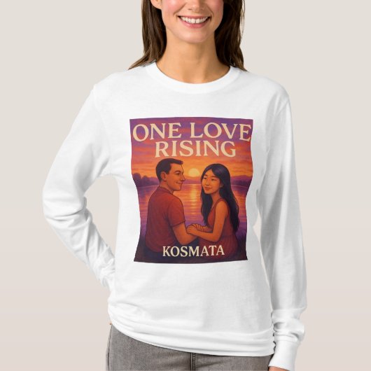 One Love Rising - Langarmshirt Damen Tシャツ (正面)