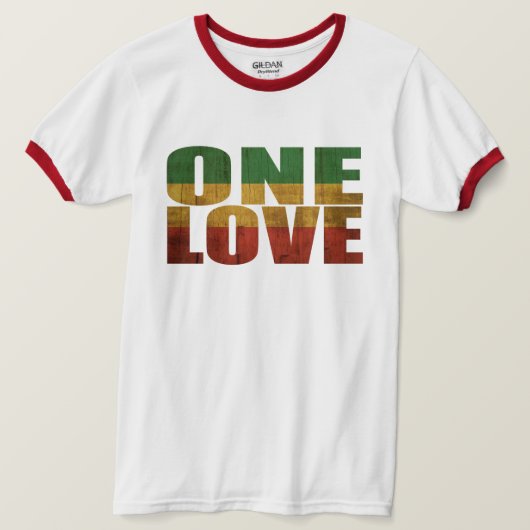 ONE LOVE Tシャツ (デザイン正面)