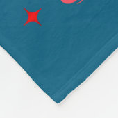 One Loved Dude Checkered Heart Valentines Day Boys フリースブランケット (角)