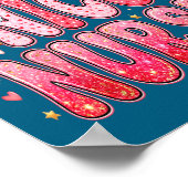 One Loved Nicu Nurse Valentines Day Shirt Nurses H ポスター (角)