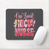 One Loved Nicu Nurse Valentines Day Shirt Nurses H マウスパッド (マウス)