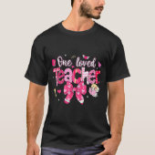 One Loved Teacher Coquette Bow Pencil Valentine Gi Tシャツ (正面)