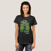 One Lucky 4th Grade Teacher St Patrick's Day 2023  Tシャツ (正面フル)