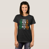One Lucky 7th Grade Teacher St Patricks Day Irish  Tシャツ (正面フル)