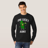 One Lucky Aunt St Patricks Day Dabbing Leprechaun  Tシャツ (正面フル)