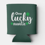 One Lucky Auntie Funny St Patrick Day 缶クーラー (裏面)