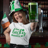 One Lucky Auntie Funny St Patrick Day Tシャツ