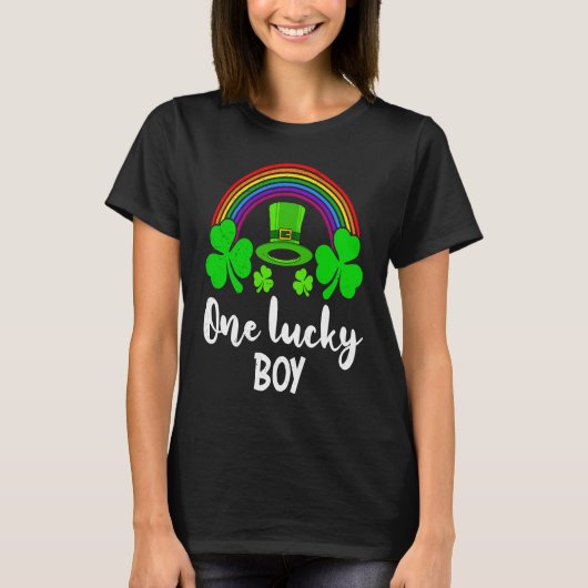 One Lucky Boy St Patrick's Day Tシャツ (正面)