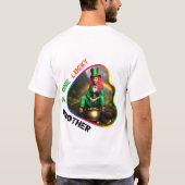 One Lucky Brother – グリーングローダンスパーティー Tシャツ (裏面)