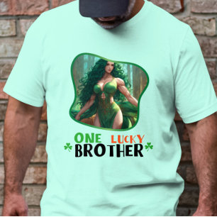 One Lucky Brother - Emerald Isle Revelry Tシャツ