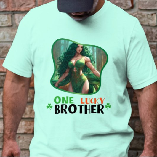 One Lucky Brother - Emerald Isle Revelry Tシャツ