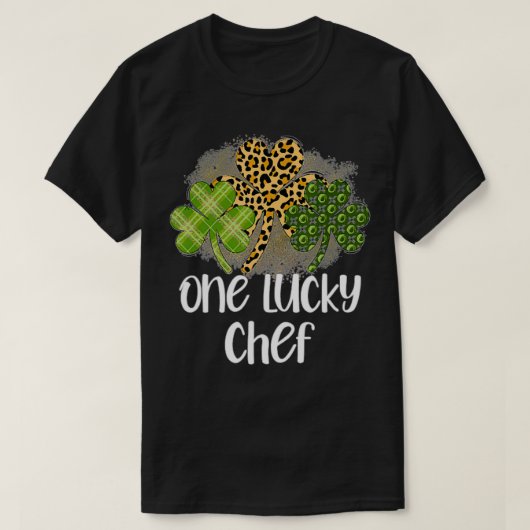 One Lucky Chef St Tシャツ (デザイン正面)