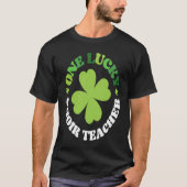 One Lucky Choir Teacher Irish C St Patrick's Day Tシャツ (正面)