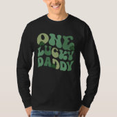 One Lucky Dad Matching St Patricks Day Tシャツ (正面)