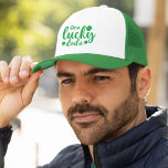One Lucky Dada Funny St Patrick Day キャップ<br><div class="desc">Diseño de dia de San Patricio Para los papas,  one "lucky Dada" es un diseño ideal para Regalar a papa en el dia de san patricio,  No lo piense y adquiera la suya ahora.</div>