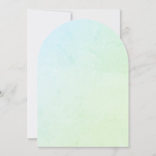  One Lucky Duck Balloon 1st Birthday 招待状 (裏面)