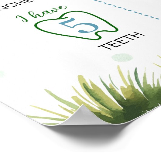 One Lucky Duck Boy First Year Milestoneポスター ポスター (角)