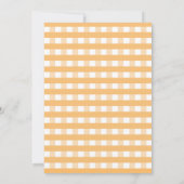 One Lucky Duck Invitation Template (Orange) 招待状 (裏面)