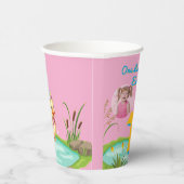 One Lucky Duck Kids Birthday Photo 紙コップ (右)