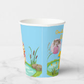 One Lucky Duck Kids Birthday Photo 紙コップ (右)