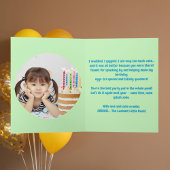 One Lucky Duck Photoガーリー子供の誕生日 カード