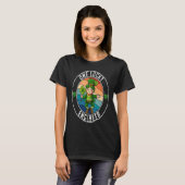 One Lucky Engineer Leprechaun IrishSt patricks Tシャツ (正面フル)