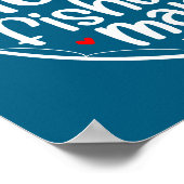 One Lucky Fisher Man 2026 Heart Valentine Matching ポスター (角)