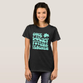 One Lucky Future Teacher St Patrick's Day Teacher Tシャツ (正面フル)