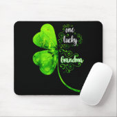 One Lucky Grandma Shamrock Grandma St Patricks Day マウスパッド (マウス)